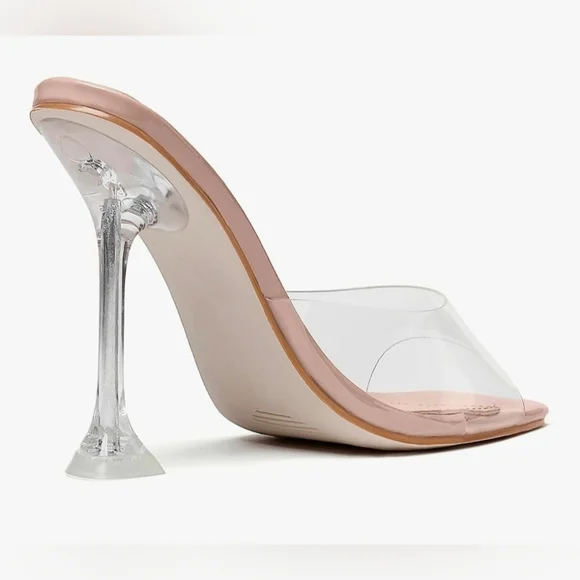 vivianly Womens Clear Heels Sandals #877 - Picture 13 of 14